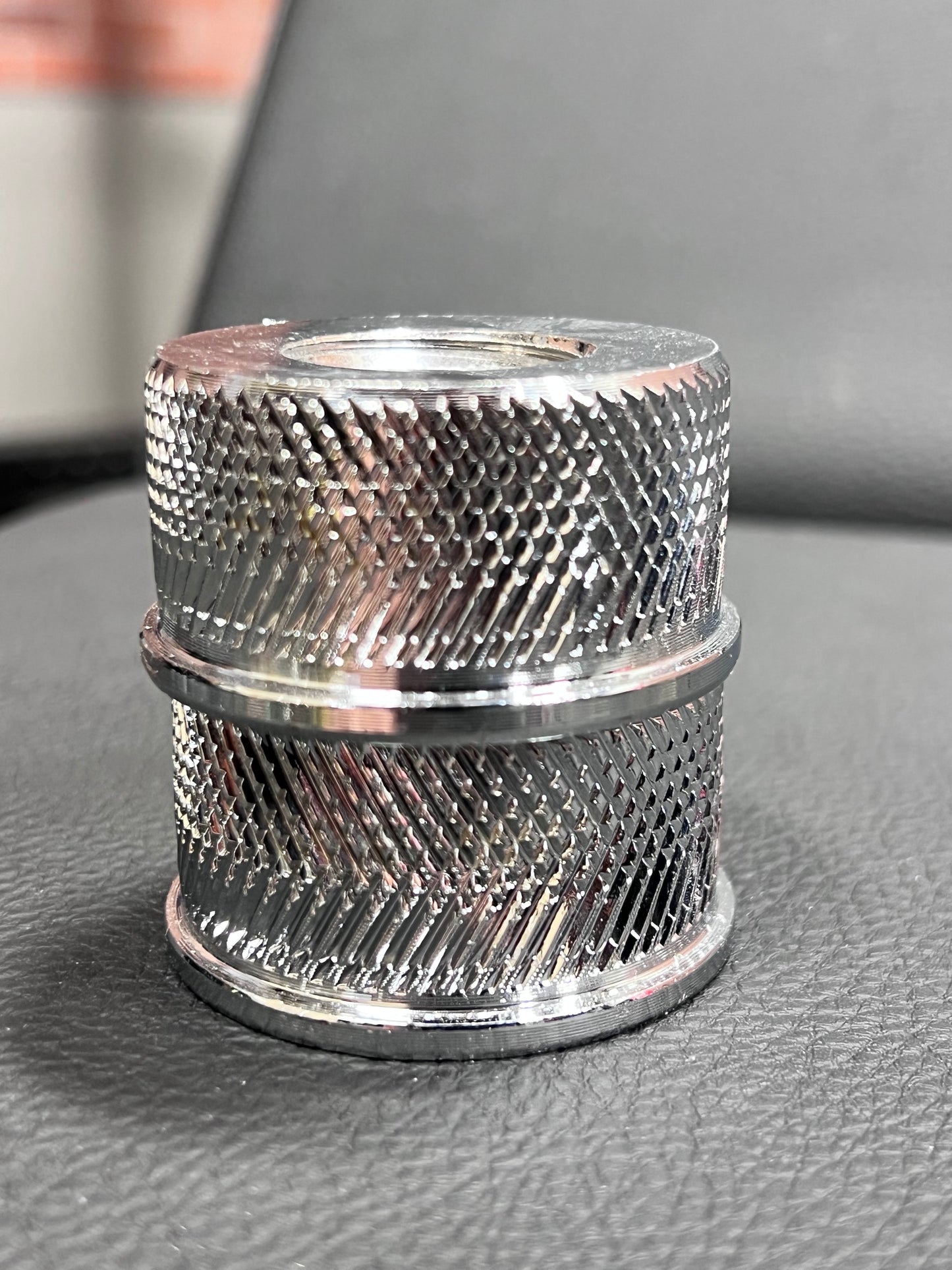 1” Chrome Knurled Nut