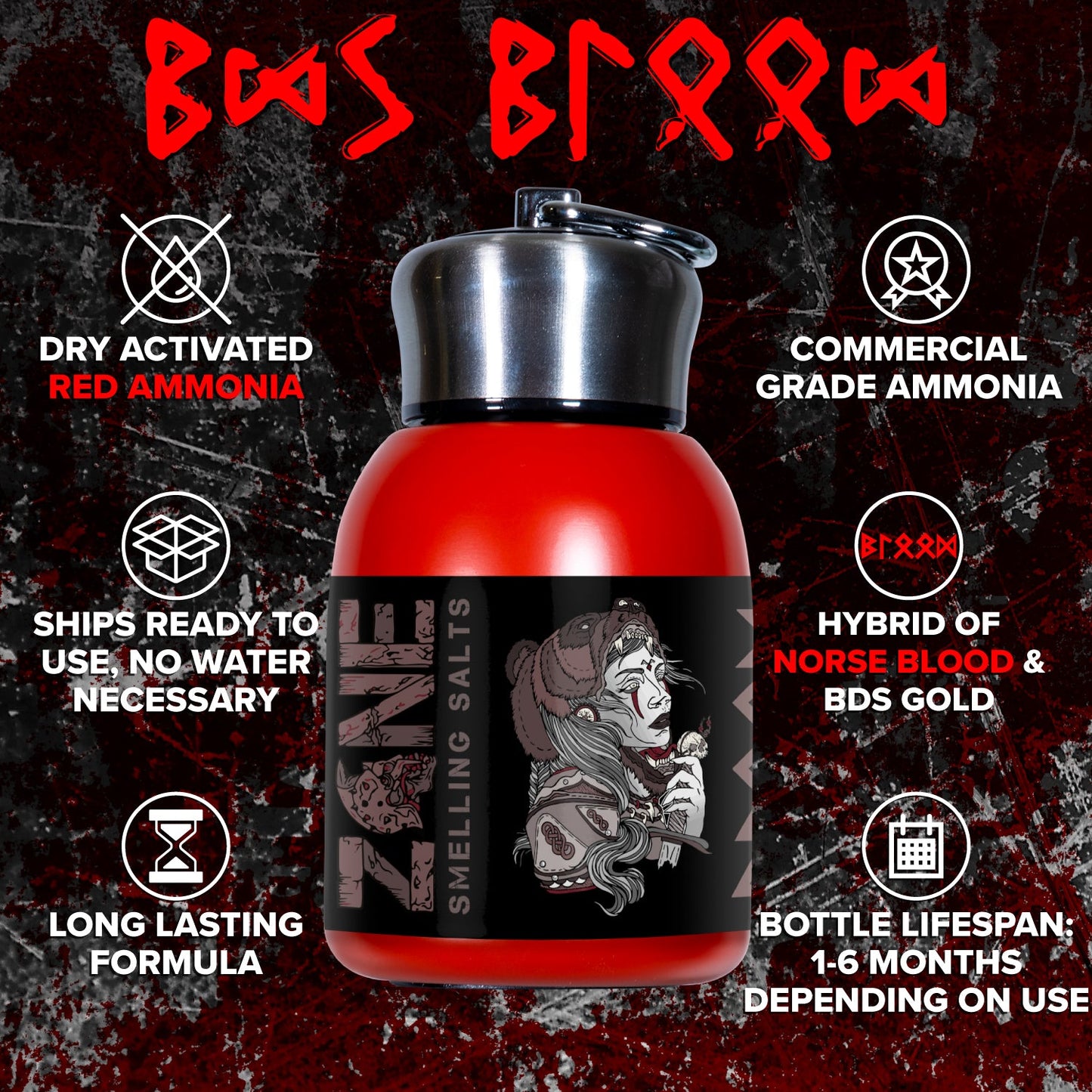 Zone Bear Down Steel-Blood