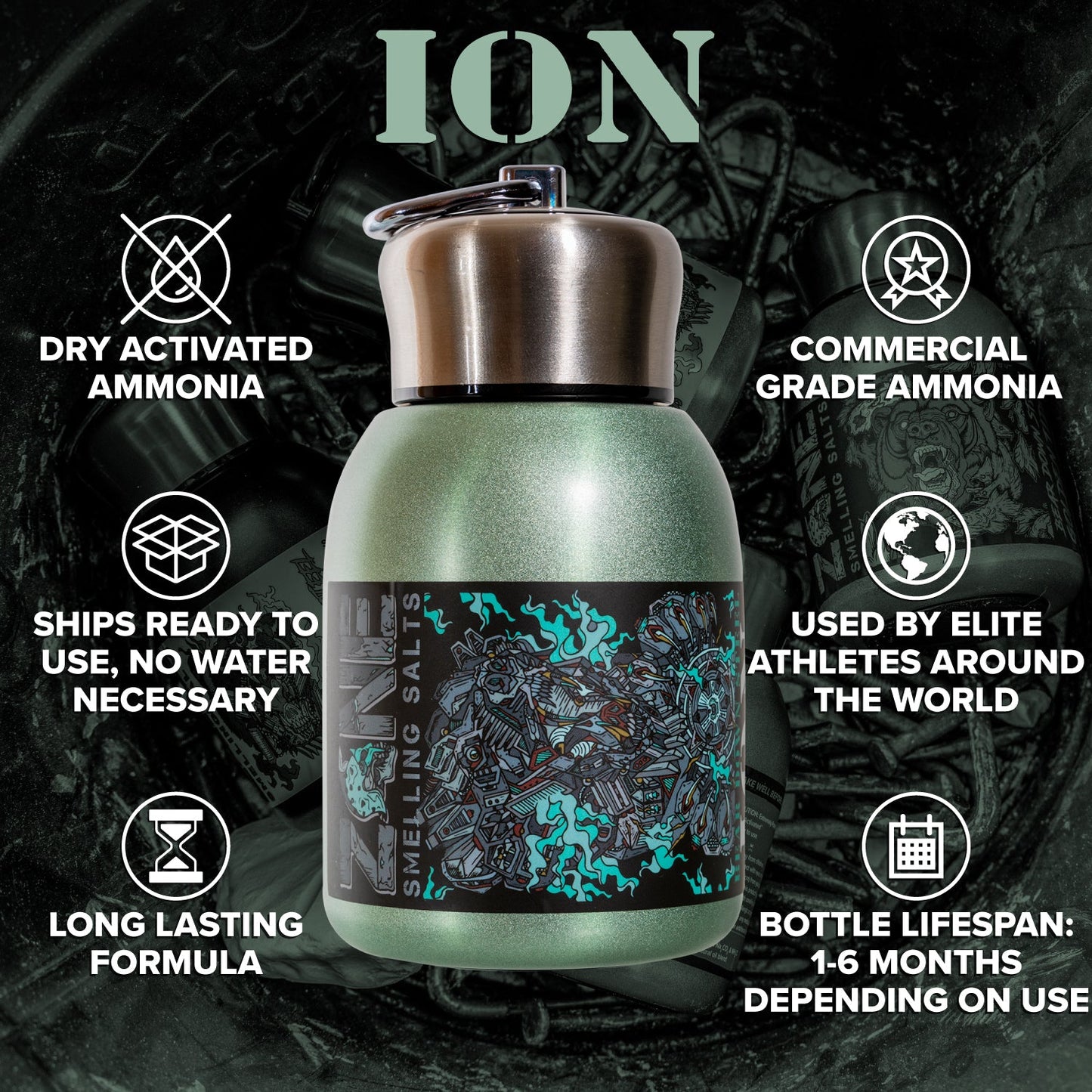 Zone Bear Down Steel- Ion