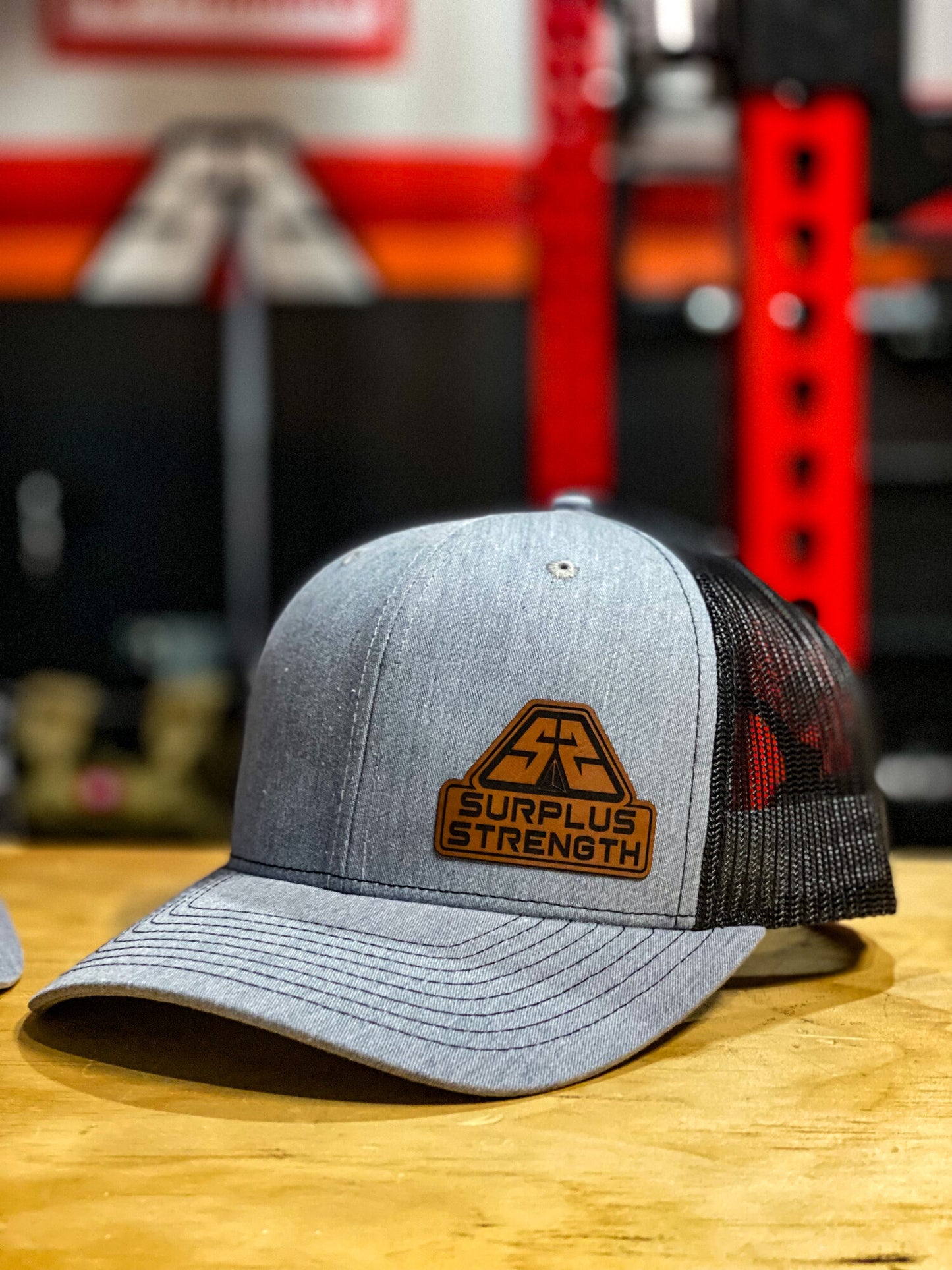 Leather Patch Hat
