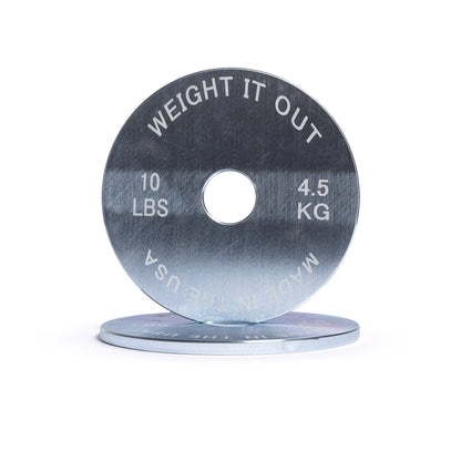 Solid Steel Calibrated Weight Plate Pairs