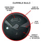 Micro Gainz Quad Pack of 1LB, 1.25LB, 2.5LB, & 3.75LB Dumbbell Fractional Weight Plates