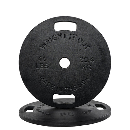 Cast Iron Machined Weight Plate Pairs