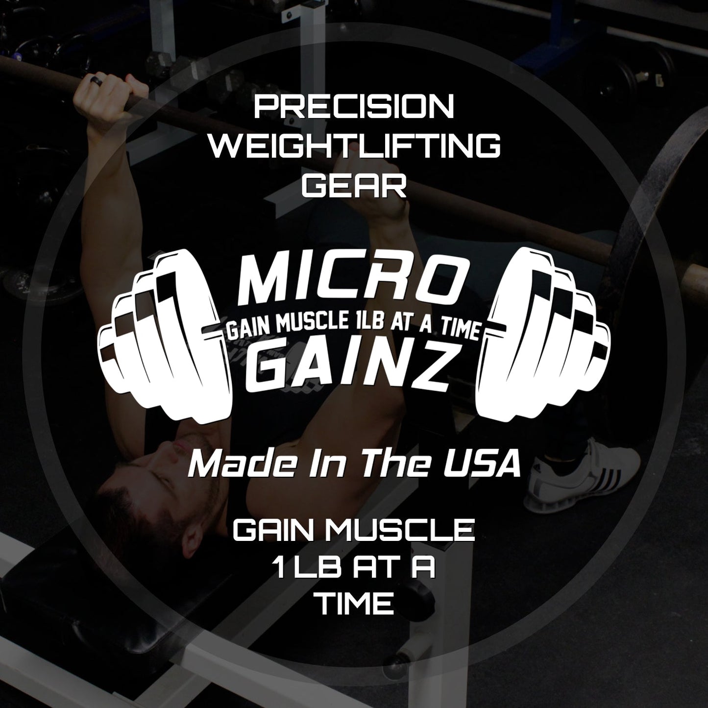 Micro Gainz 1LB Dumbbell Fractional Weight Plates