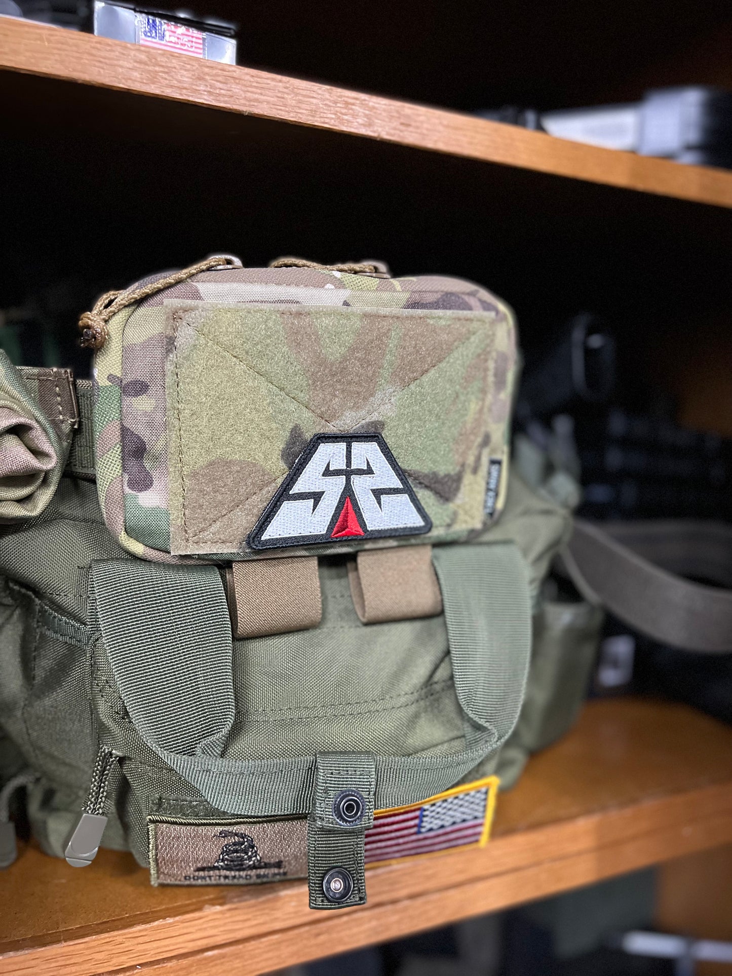 Fully Embroidered Velcro Patches